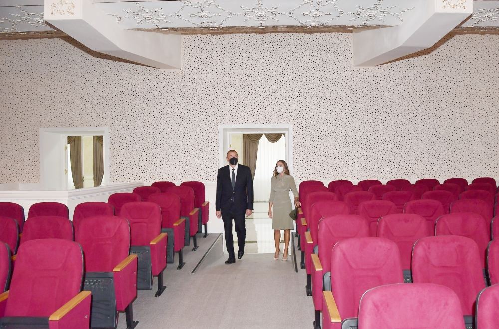 President Ilham Aliyev, First Lady Mehriban Aliyeva attend opening of Sattar Bahlulzade Culture House in Surakhani district (PHOTO)