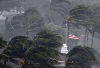 Floridanın 15 dairəsində "Elza" fırtınası səbəbindən fövqəladə vəziyyət rejimi tətbiq edilib