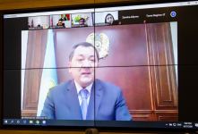 Состоялась видеоконференция с участием сопредседателей азербайджано-казахстанской Межправительственной комиссии
