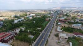Hacıqabul-Muğan avtomobil yolu yenidən qurulub (FOTO)