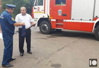 Азербайджанский герой из Краснодара  награжден за спасение таксиста из горящего автомобиля (ВИДЕО, ФОТО)