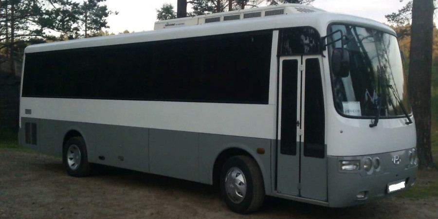 В Туркменистан поставлены автобусы Hyundai