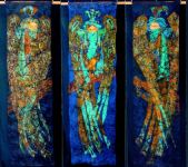 Гротеск и фантастическая птица Симург — картины азербайджанской художницы (ФОТО)