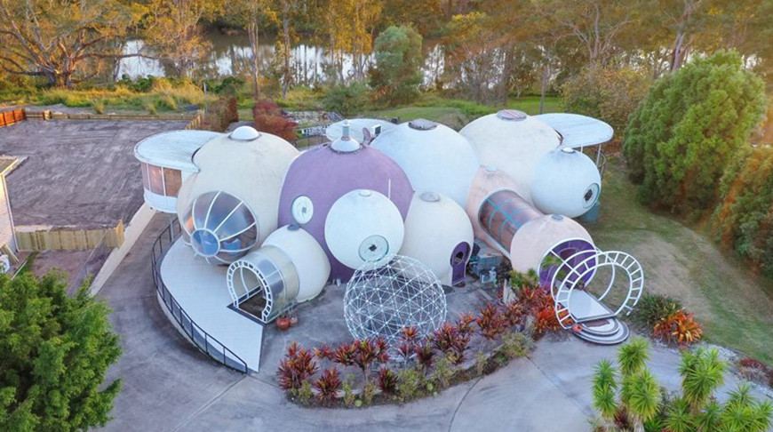Единственный в мире дом из пузырей выставлен на продажу