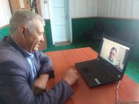 Депутат Арзу Нагиев провел онлайн-прием избирателей (ФОТО)