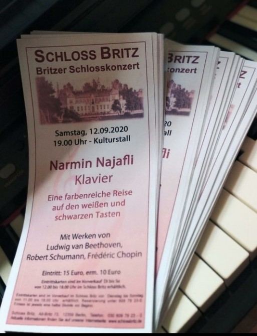 Азербайджанская пианистка  выступит с концертом в Kulturstall auf dem Gutshof в Берлине