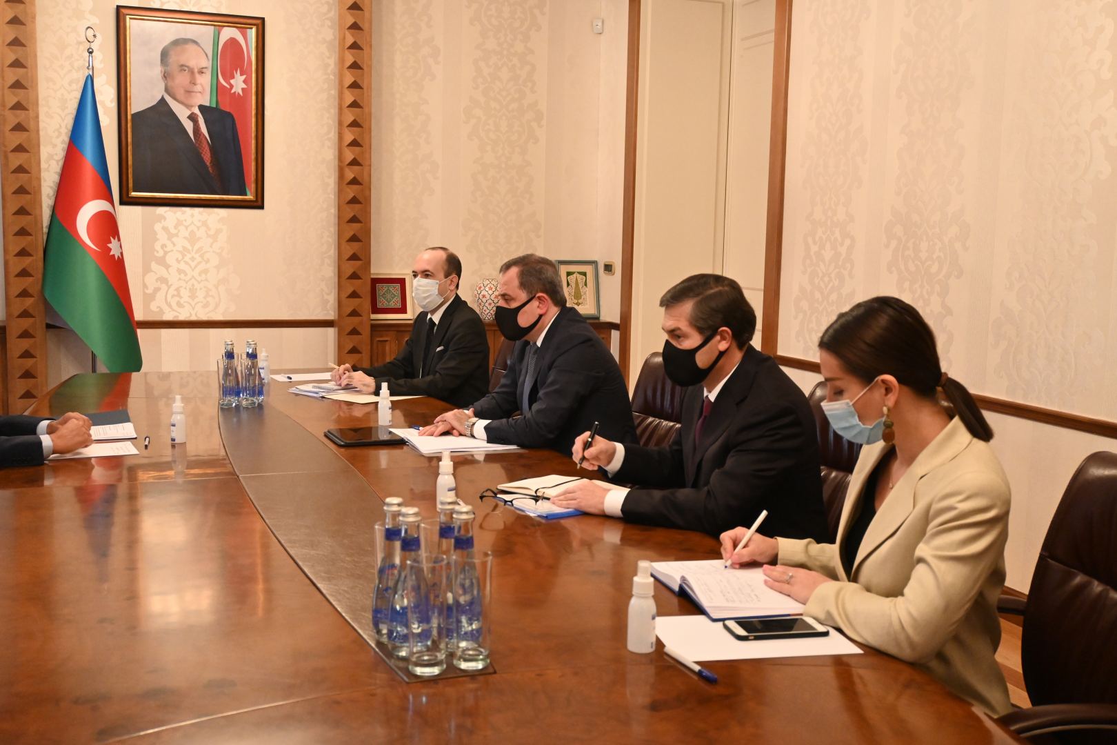 Состоялась встреча между Джейхуном Байрамовым и послом Италии в Азербайджане (ФОТО)