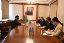 Azerbaijan’s FM meets with Italian ambassador (PHOTO)