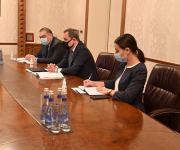Azerbaijani FM meets with ambassador of Egypt (PHOTO)