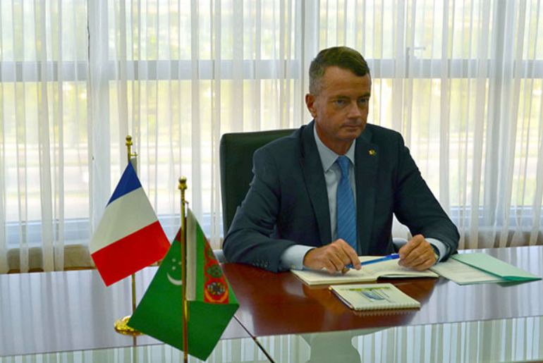 French ambassador to Turkmenistan completes his diplomatic mission