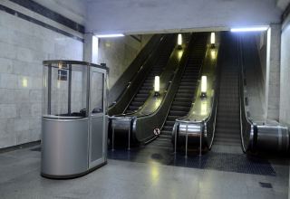 Metronun “Həzi Aslanov” stansiyasında eskalator təmirdən sonra istifadəyə verilib  (FOTO)