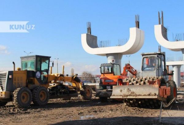 Update on construction works of Uzbek Sergeli overground metro