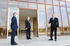 Президент Ильхам Алиев принял участие в открытии Центра профессионального образования в Сумгайыте (ФОТО)