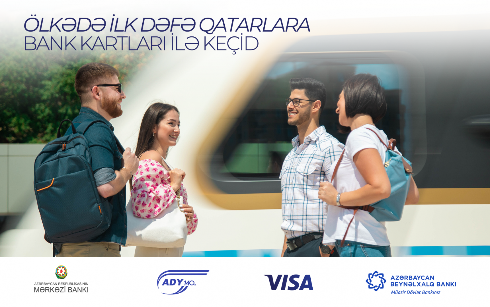 Azərbaycan dəmir yollarında gediş haqlarını bank kartları ilə ödəmək mümkün olacaq