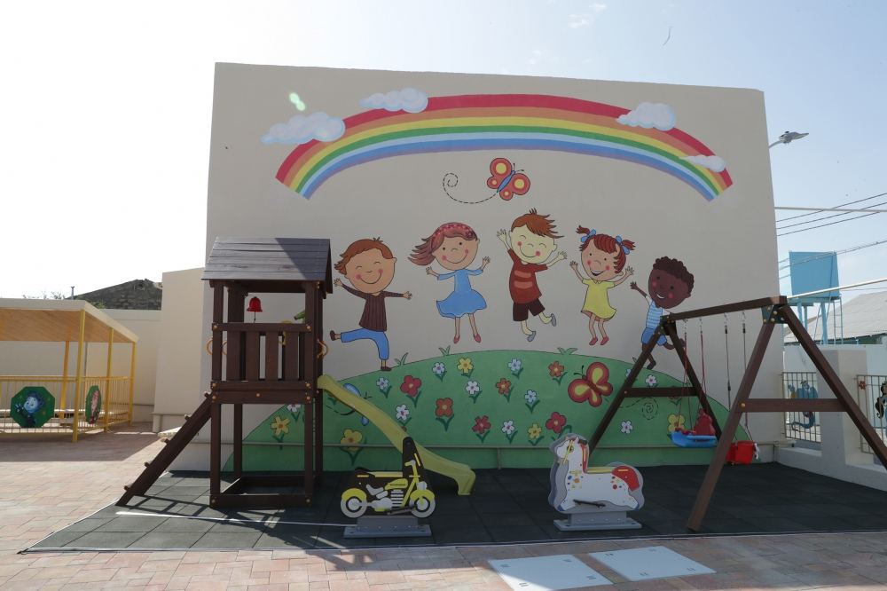 В Хазарском районе Баку состоялось открытие детсадов, построенных Фондом Гейдара Алиева (ФОТО)