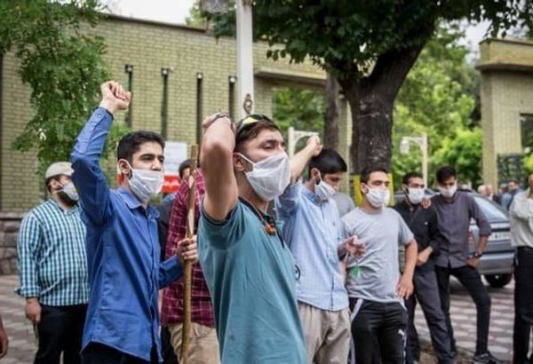 Перед посольством Армении в Тегеране прошла акция протеста