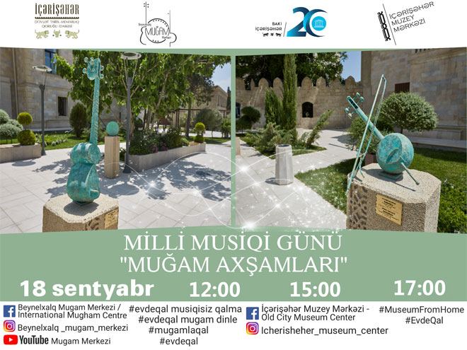 Международный центр мугам  представят онлайн-проект "Вечера мугама"