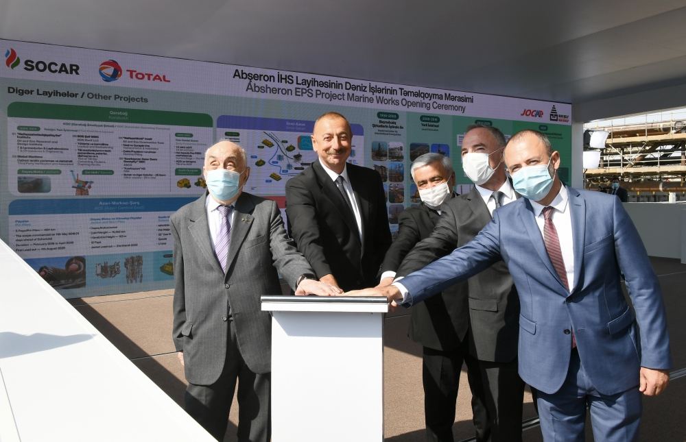Azerbaijani president: New phase beginning for Absheron gas condensate field
