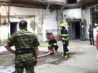 В ресторане Баку произошел пожар (ФОТО)