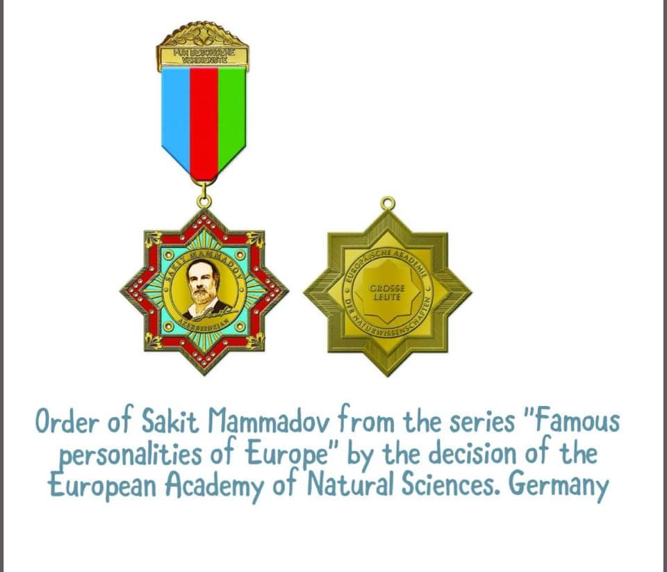 Российские деятели науки отмечены медалью имени всемирно известного художника Сакита Мамедова