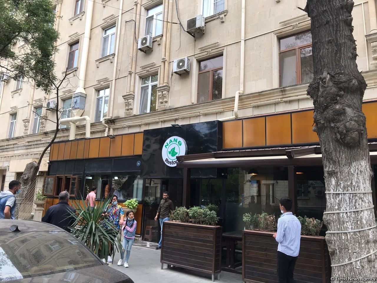 В ресторане Баку произошел пожар (ФОТО) - Gallery Image