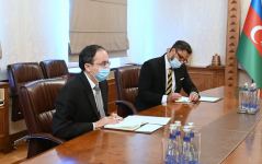 Глава МИД Азербайджана встретился с новым послом Пакистана (ФОТО)