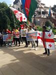 Action in support of Azerbaijan in Georgia (PHOTOS)