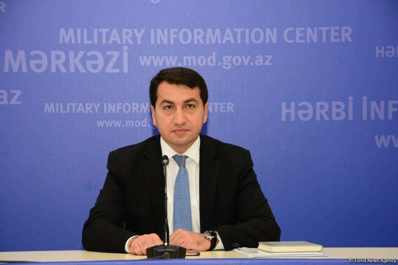 Hikmat Hajiyev: Armenian side spreads misinformation on social networks