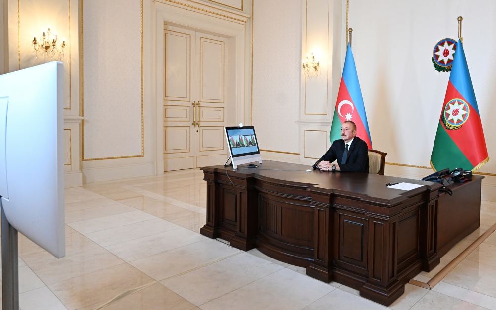 President Ilham Aliyev responds to questions on Rossiya-1 TV channel’s “60 minutes” program
