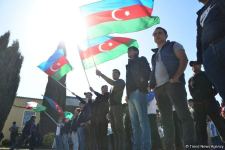 Azerbaijani State Service for Mobilization and Conscription sends hundreds of young volunteers to front (PHOTO)