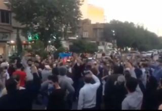 Жители Тегерана провели акцию в поддержку армии Азербайджана (ВИДЕО)