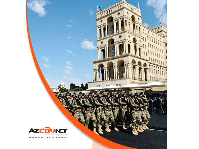 AzEduNet şirkəti Milli Orduya dəstək oldu