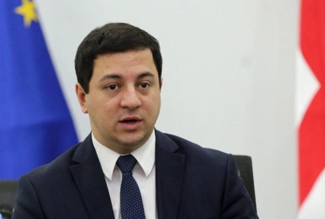 Председатель парламента Грузии встретился с чрезвычайным и полномочным послом Азербайджана