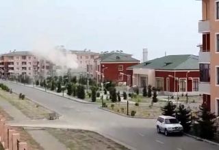 ВС Армении нанесли удары по зданию детского сада в Тертере  (ВИДЕО)