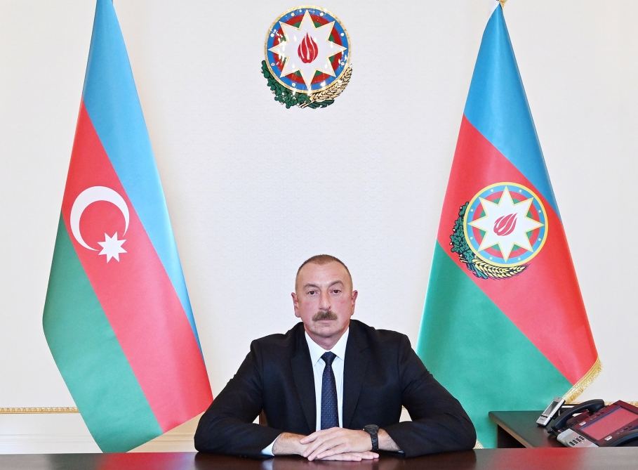 President Ilham Aliyev addresses the people (VIDEO)