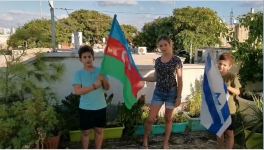 Israeli children express support to Azerbaijan in fight against Armenian occupiers (VIDEO)