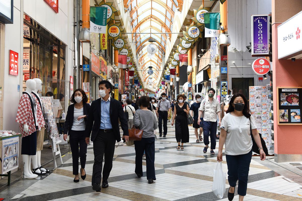Japan's September service sector activity shrinks at slowest pace since pandemic's start