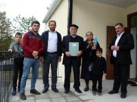 В Балакене, Огузе и Шеки семьям шехидов и инвалидам Карабахской войны предоставлены частные дома (ФОТО)