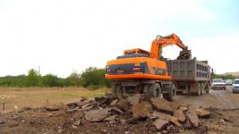 В Шамкирском районе Азербайджана завершается реконструкция автомобильной дороги (ФОТО)
