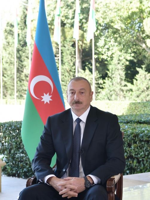 President Ilham Aliyev interviewed by CNN-Turk TV (PHOTO/VIDEO)