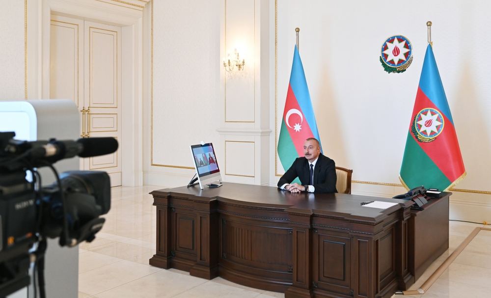 President Ilham Aliyev interviewed by Euronews TV (PHOTO/VIDEO)