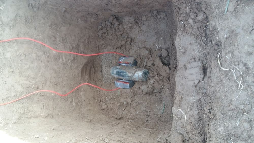 ANAMA: В Физули обнаружен снаряд с белым фосфором, выпущенный ВС Армении (ФОТО)