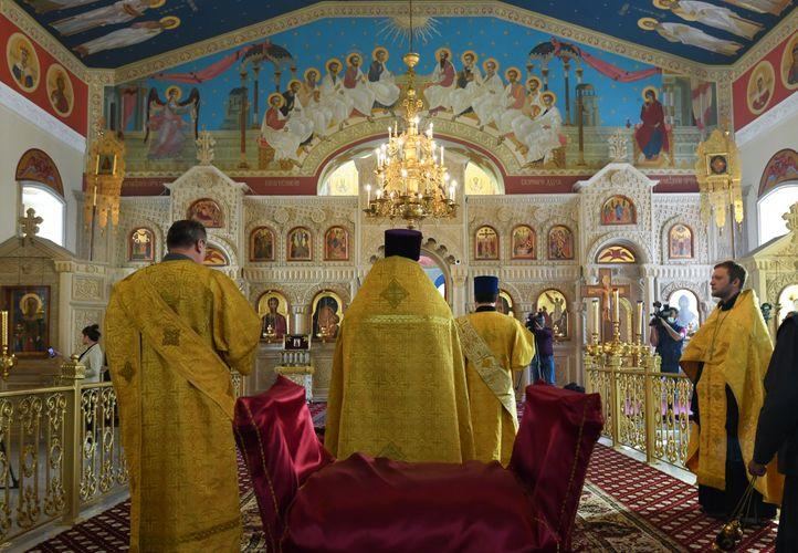 В Кафедральном православном Соборе Святых Жен-Мироносиц в Баку молились за азербайджанскую армию (ФОТО)