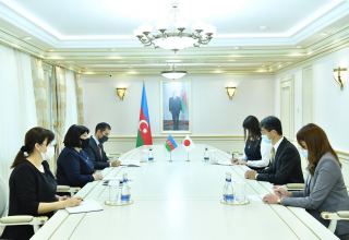 Спикер парламента Азербайджана встретилась с послом Японии (ФОТО)