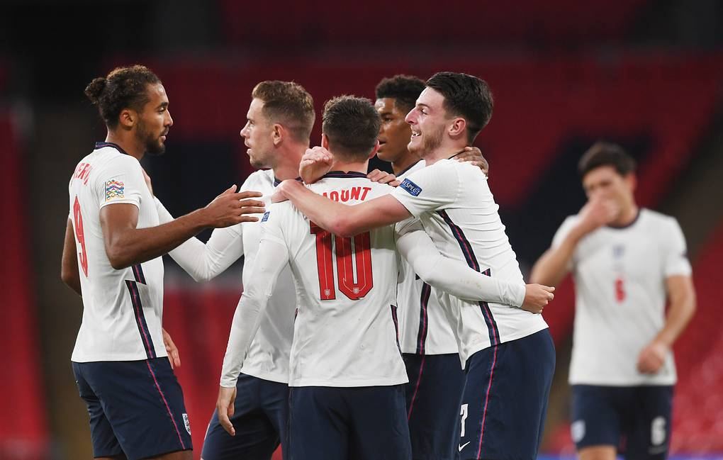 Сборная Англии обыграла бельгийцев в матче Лиги наций