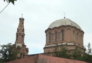Old Orthodox church in Ganja also damaged due to Armenian shelling
