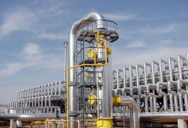 Завершается строительство дожимной компрессорной станции на туркменском газовом месторождении