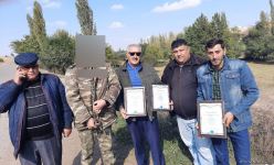 "АзИз" поддержала азербайджанских военнослужащих  (ФОТО)