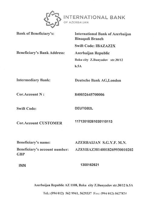 Открыты дополнительные счета в Фонде помощи Вооруженным силам Азербайджана (ФОТО)
