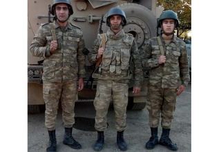 Azerbaijani soldiers destroy several Armenian tanks, along with other equipment (PHOTO)